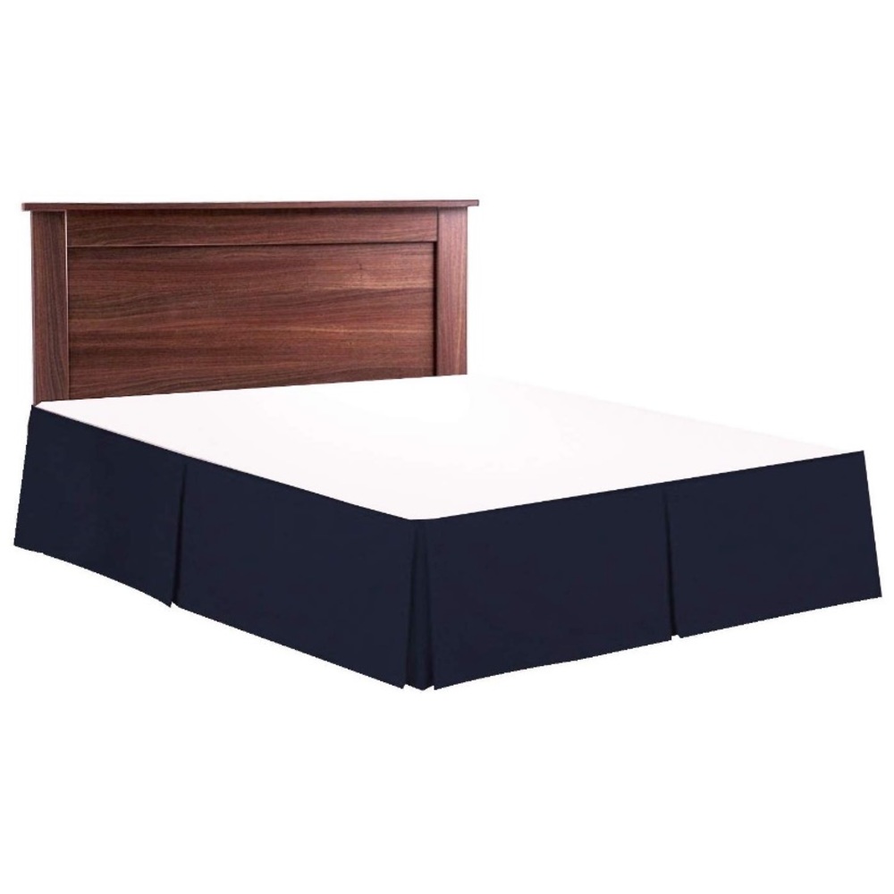 Dockers King Size Bed Boxed Ruffle, Denim